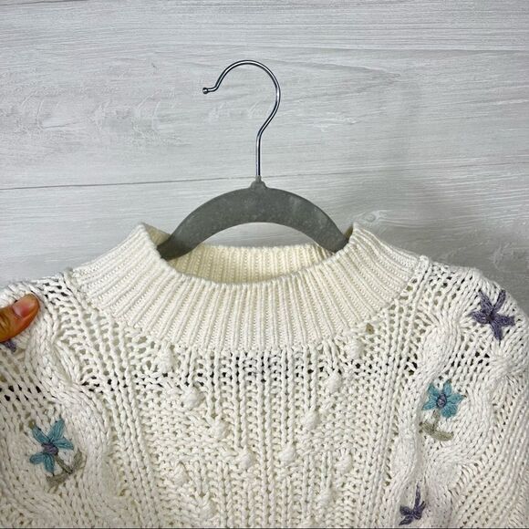 Vintage Hand Knit Mocked Sweater - Picture 8 of 11